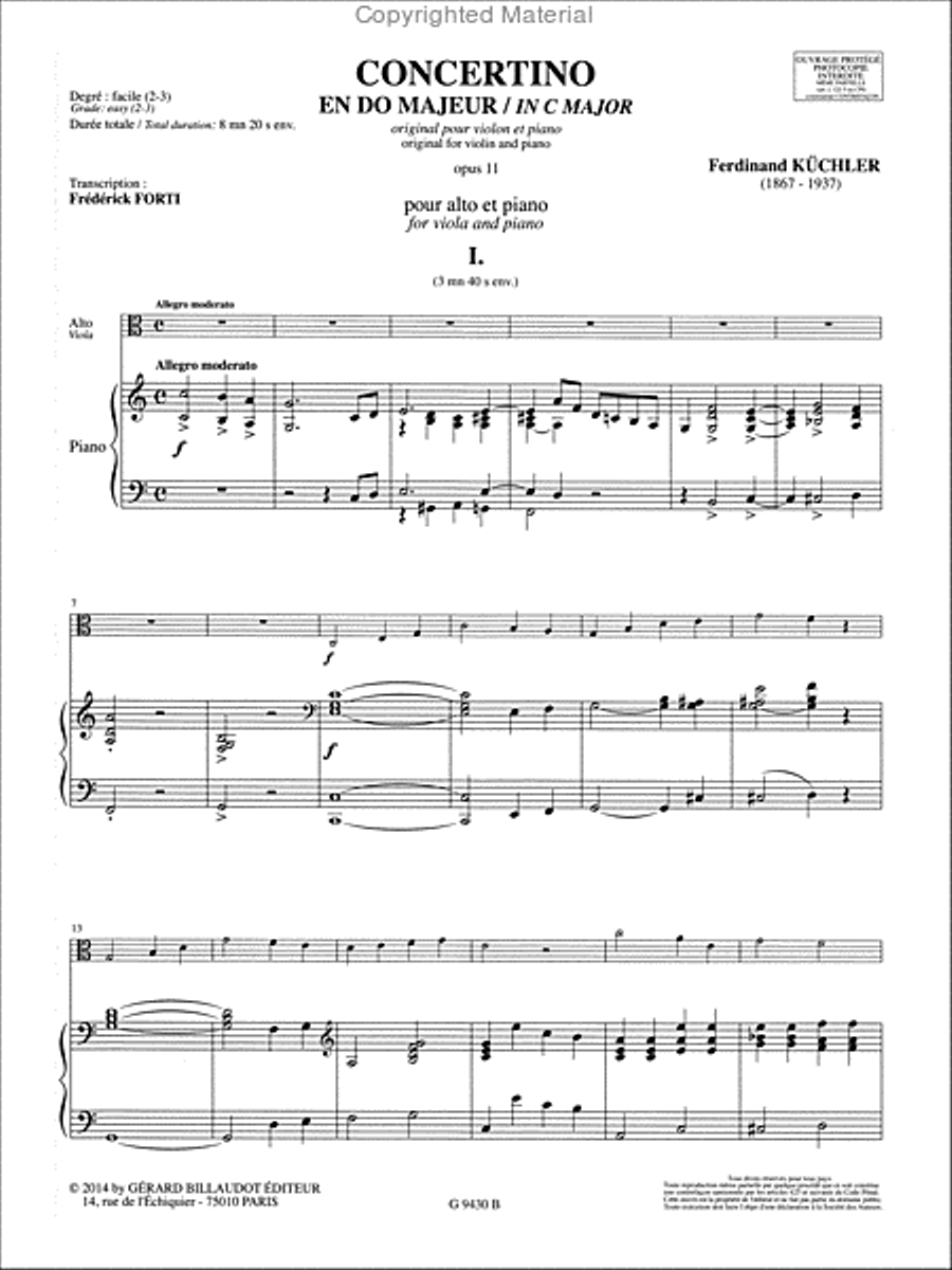Concertino Chamber Music scores gallery preview page 2