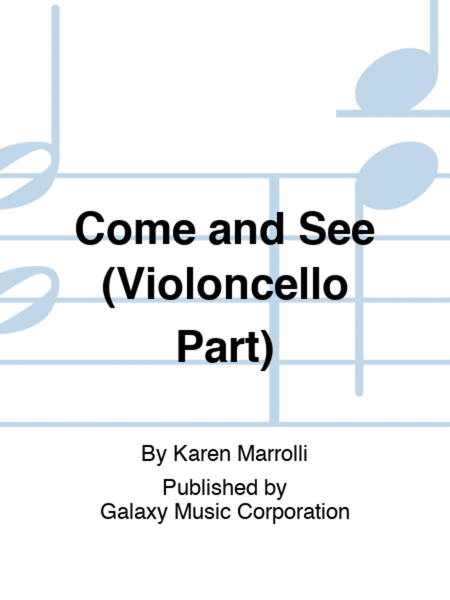 Come and See (Violoncello Part)