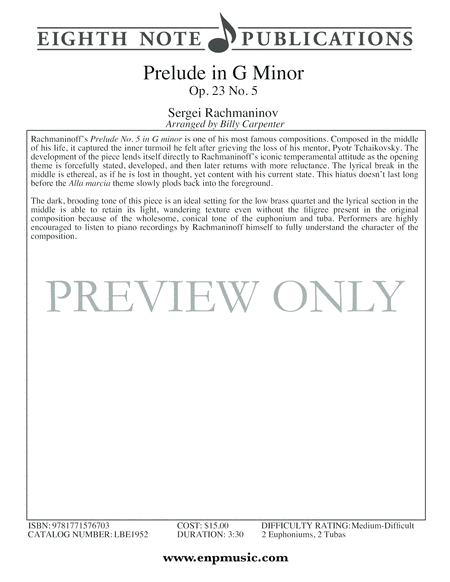 Prelude in G Minor image number null