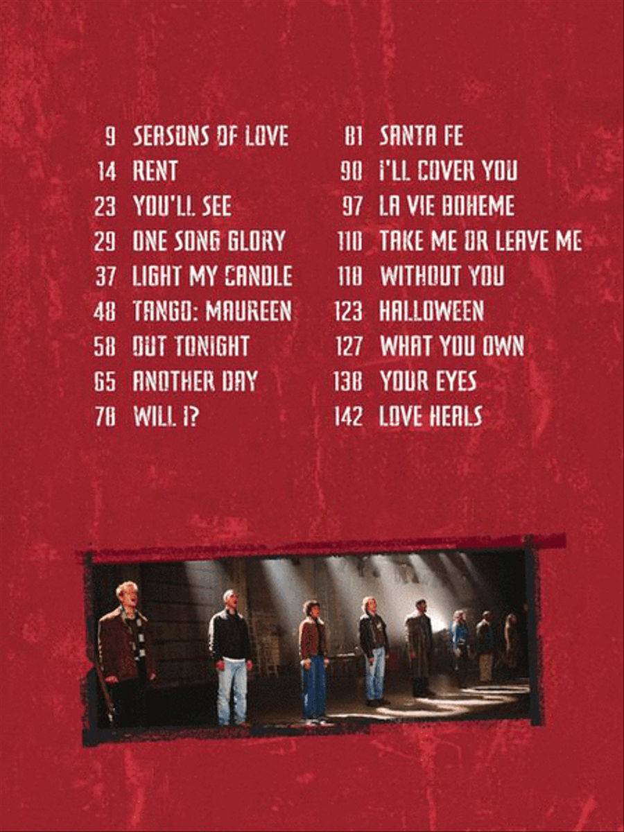 Rent Piano, Vocal, Guitar scores gallery preview page 6