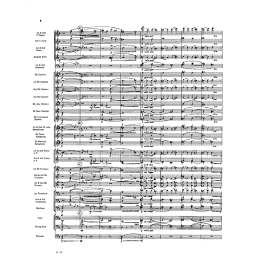 My Jesus, Oh What Anguish Concert Band scores gallery preview page 7