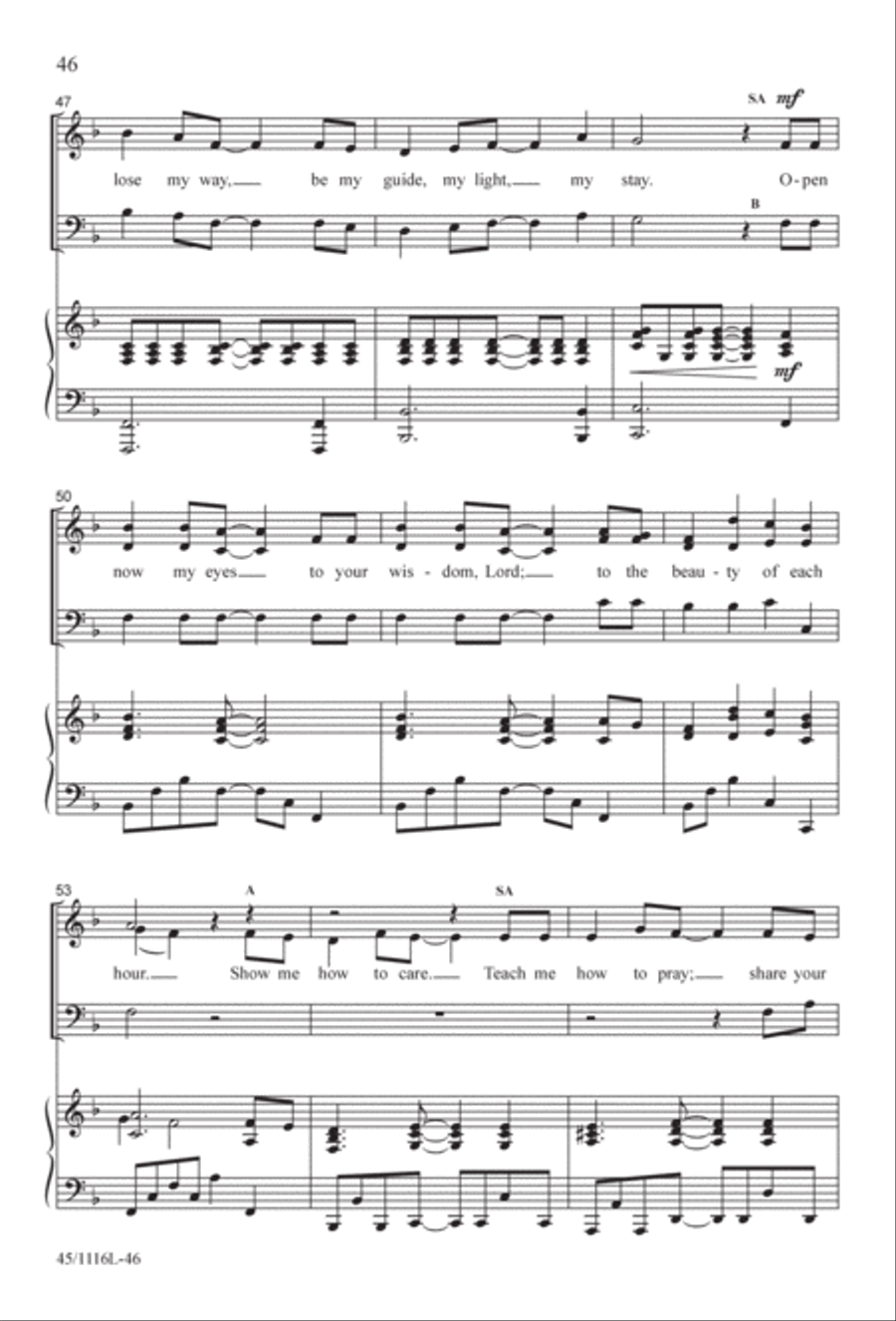 12 Anthems for about 12 Singers 3-Part scores gallery preview page 46