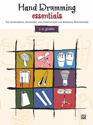 Book cover for Hand Drumming Essentials