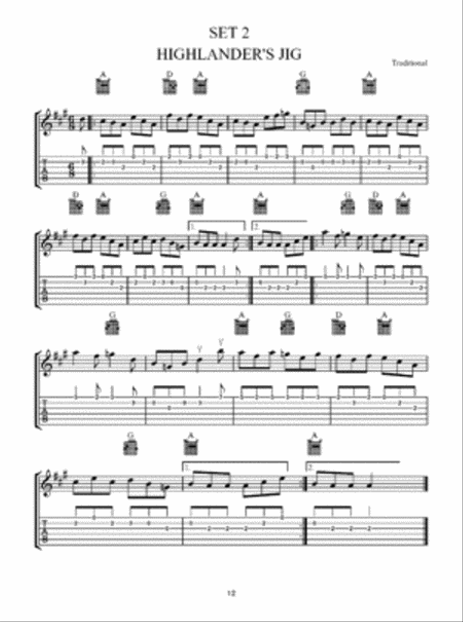 Cape Breton - Traditional Fiddle Sets with Guitar Tablature Violin scores gallery preview page 3