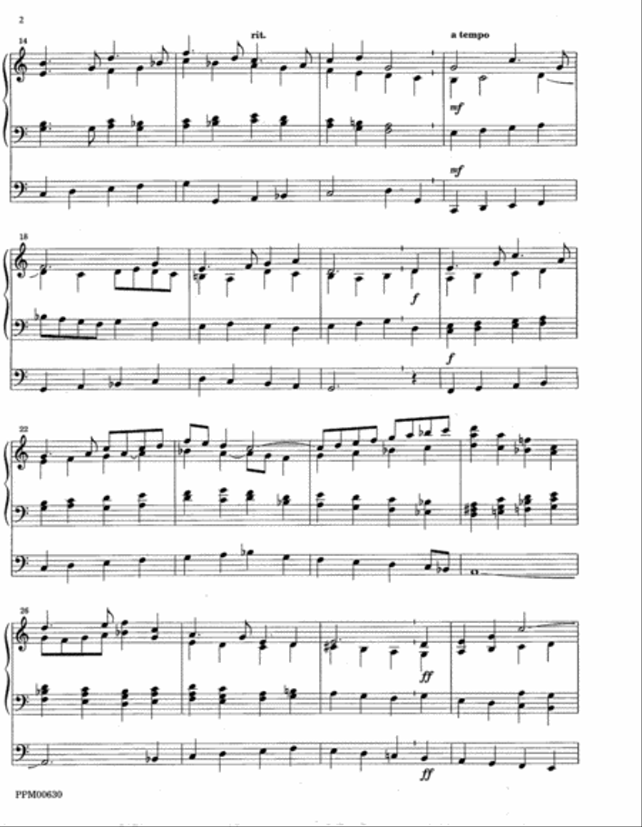 Four Hymn Voluntaries: Crucifer, Darwall's 148th, Gonfalon Royal, Lauda Anima Organ scores gallery preview page 6
