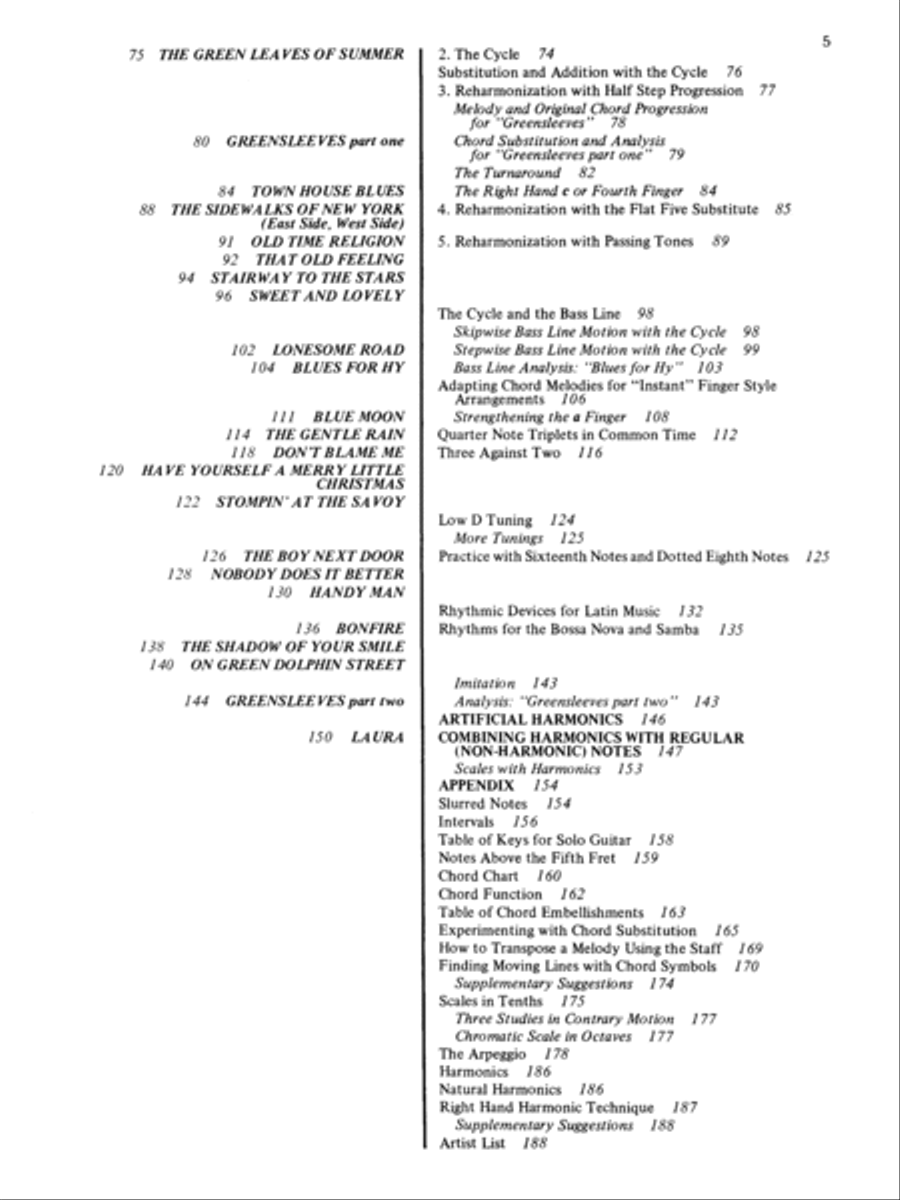 Concepts: Arranging For Fingerstyle Guitar Electric Guitar scores gallery preview page 3
