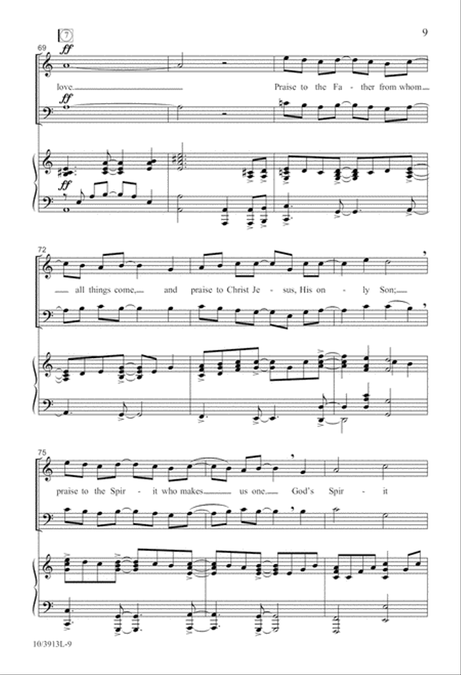 They'll Know We Are Christians 2-Part scores gallery preview page 9