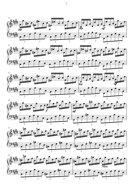Chopin Fantaisie impromptu Op.66 in C Sharp Minor