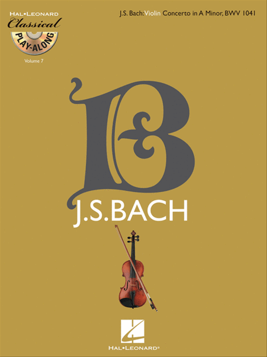 Violin Concerto in A Minor, BWV 1041 Violin Solo scores gallery preview page 1