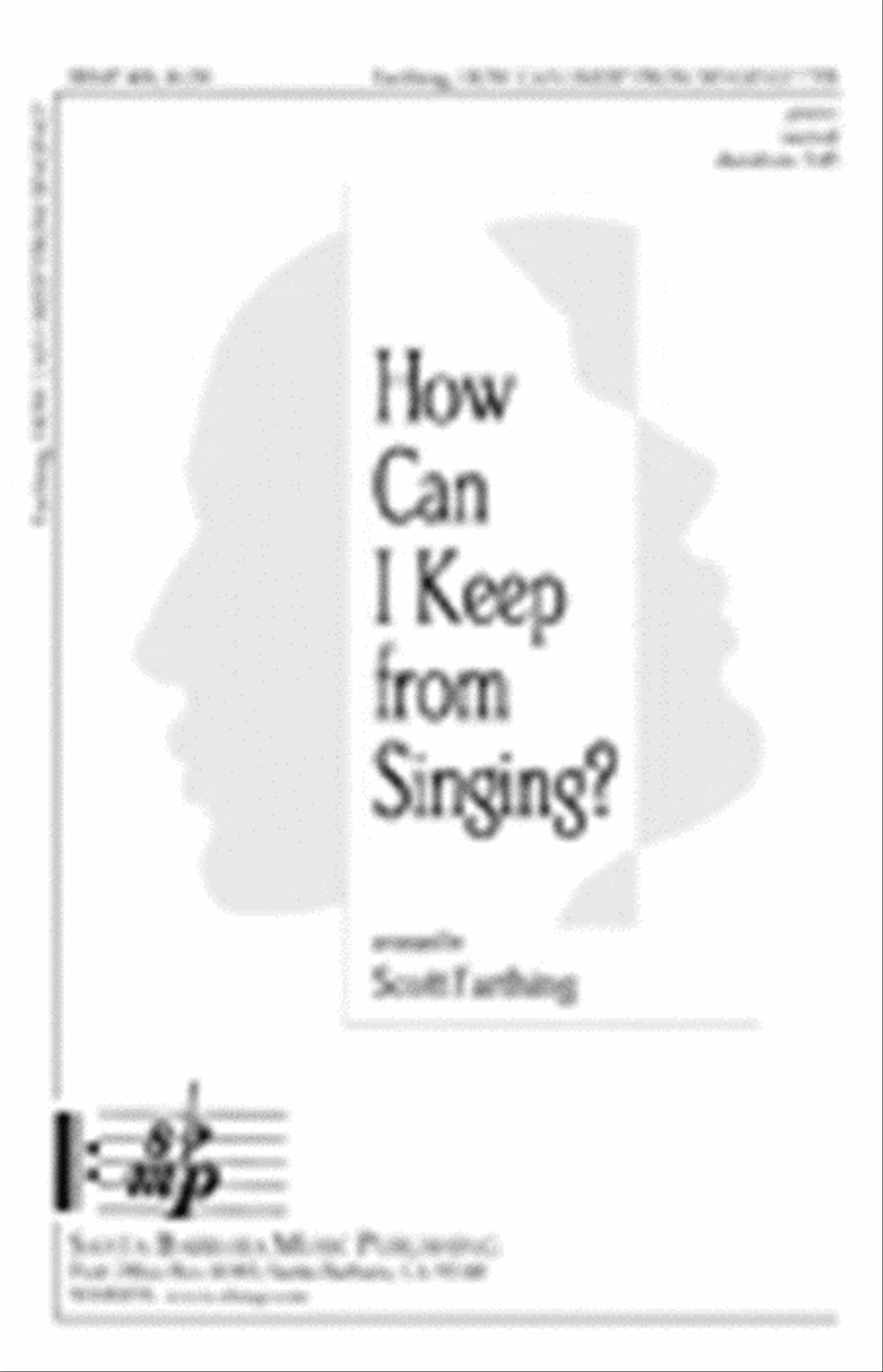 How Can I Keep from Singing - TTB/TBB Octavo TTB scores gallery preview page 1