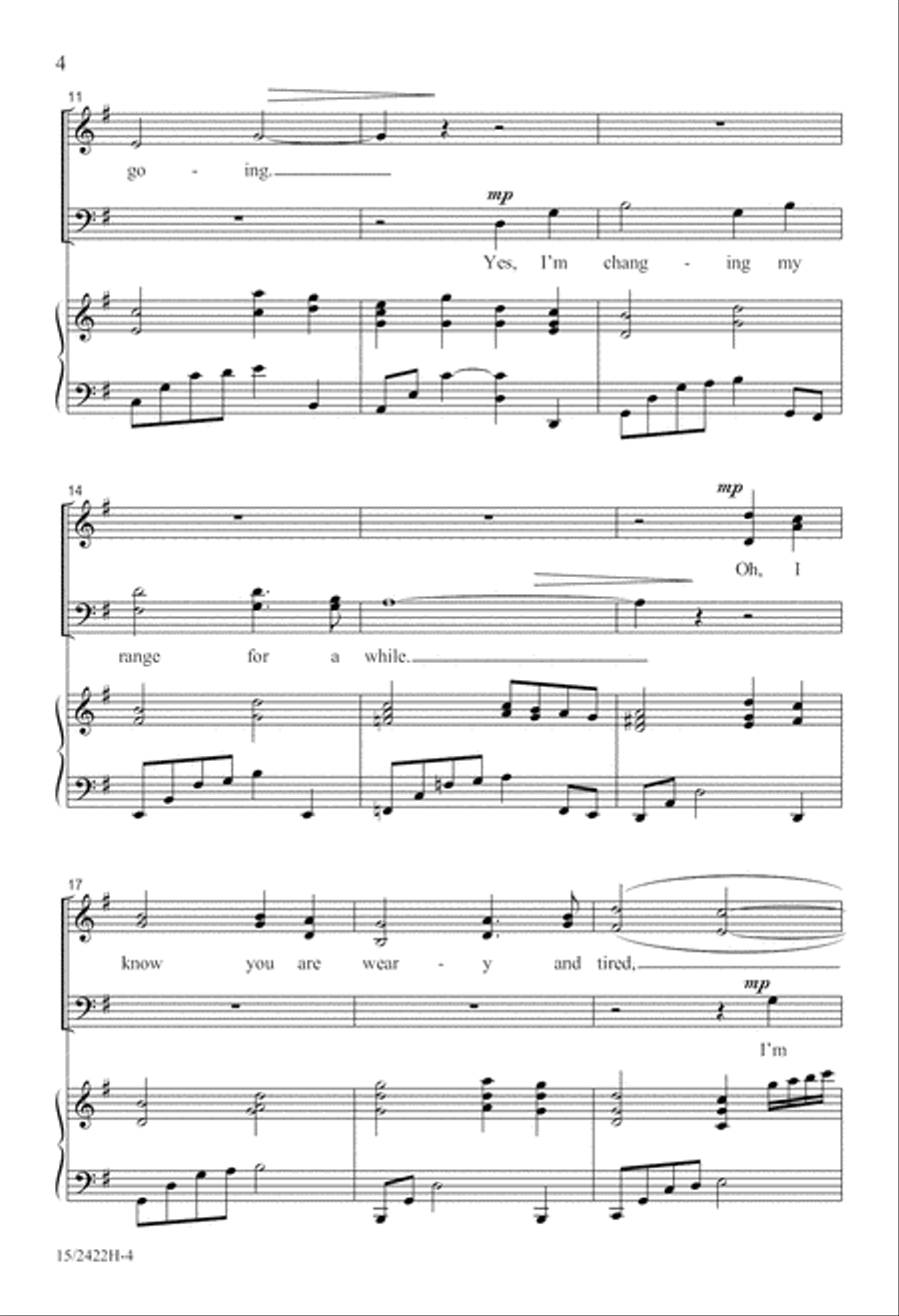 Red River Valley Red River Valley 4-Part scores gallery preview page 5