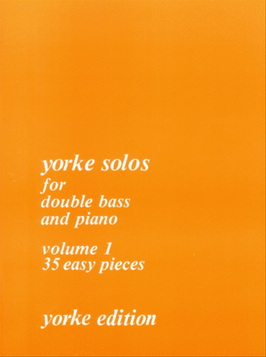 Yorke Solos Vol. 1 Chamber Music scores gallery preview page 1