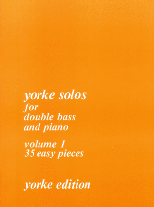 Yorke Solos Vol. 1