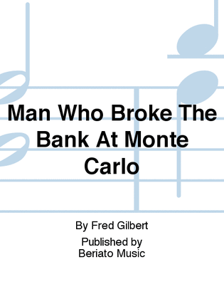 Man Who Broke The Bank At Monte Carlo
