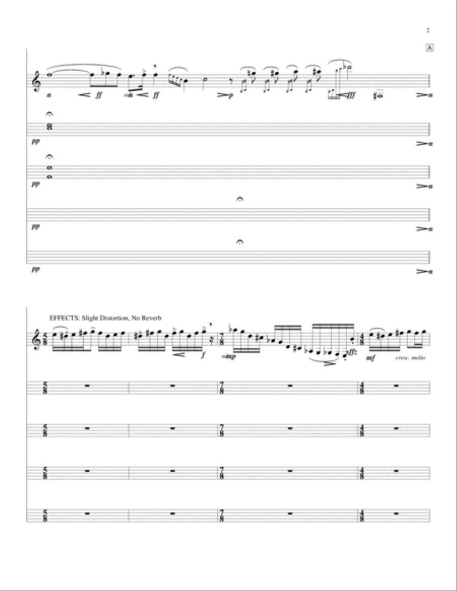Phantasy Percussion Ensemble scores gallery preview page 2