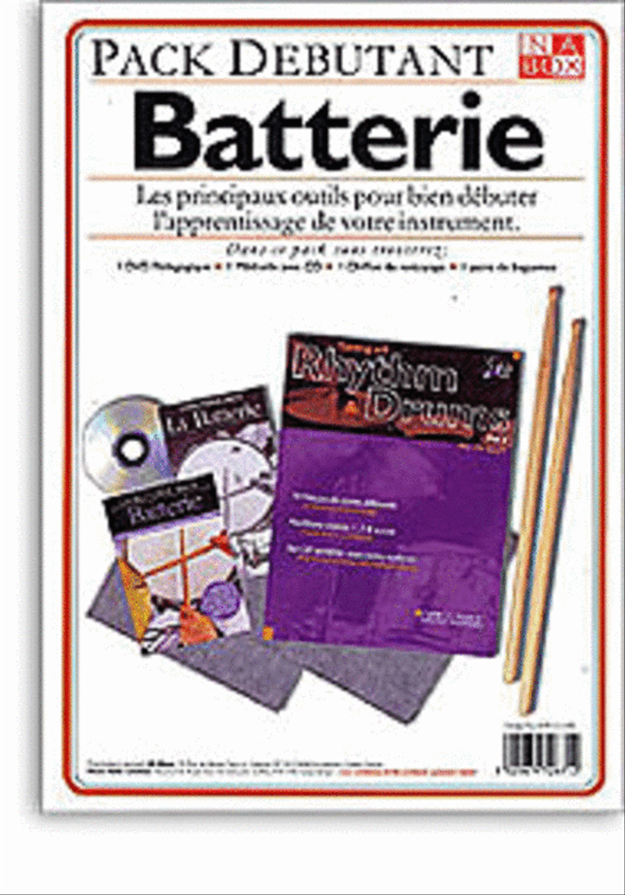 In A Box Pack Dbutant: Batterie Drum Set scores gallery preview page 1