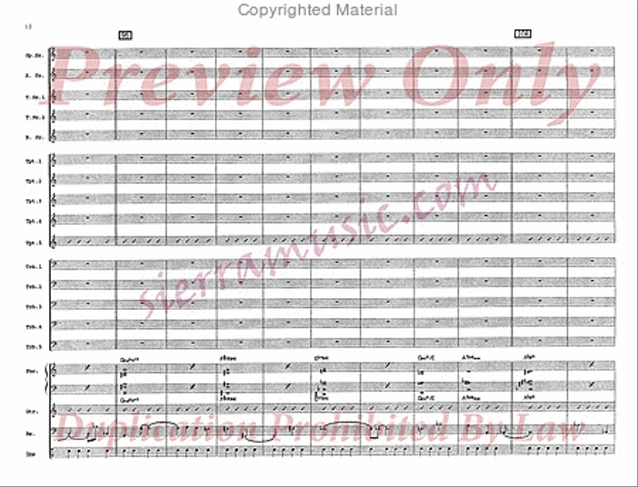 Temple Street Temple Street Jazz Ensemble scores gallery preview page 13