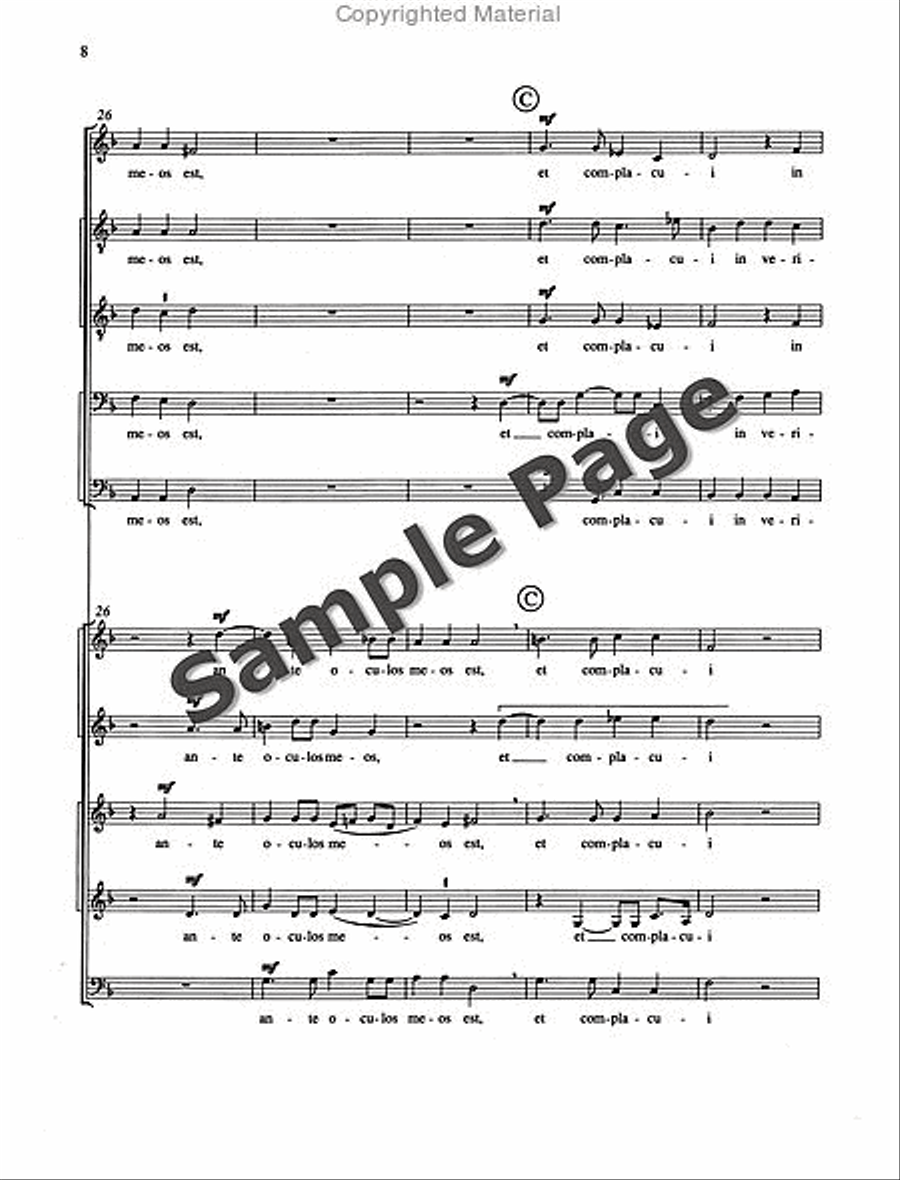 Judica me Judica me Mixed Choir scores gallery preview page 9
