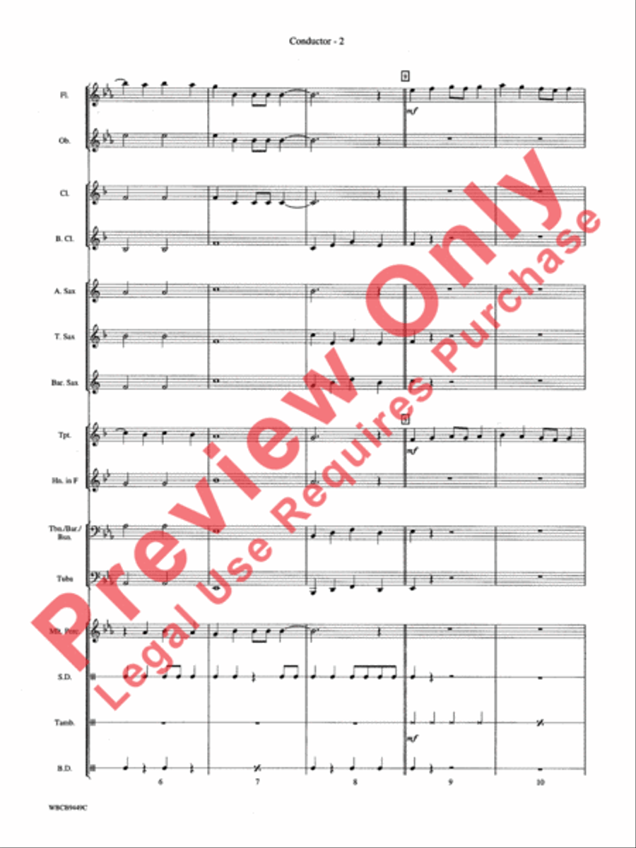 The Lion Sleeps Tonight The Lion Sleeps Tonight Concert Band scores gallery preview page 4