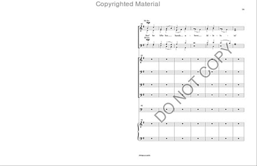 Hail the Day That Sees Him Rise - Full Score 4-Part scores gallery preview page 22