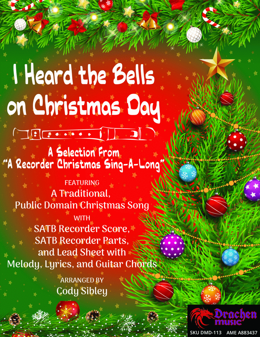 I Heard the Bells On Christmas Day Soprano Recorder scores gallery preview page 1