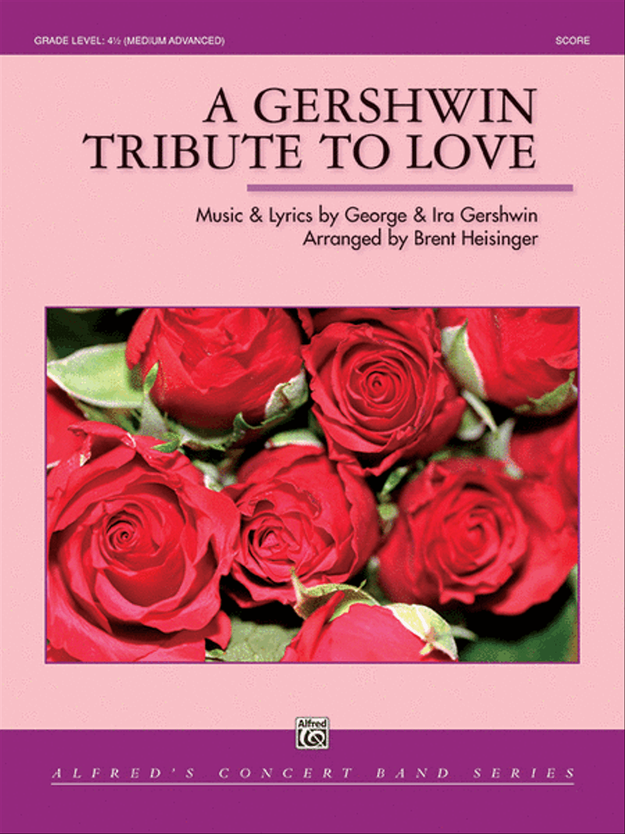 A Gershwin Tribute to Love Concert Band scores gallery preview page 1