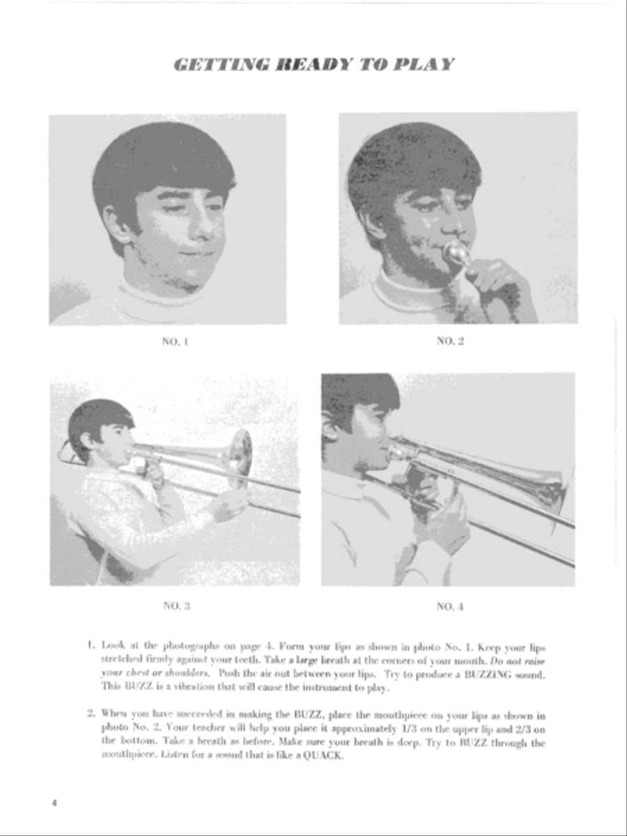 Learn to Play Trombone, Book 1 Baritone Horn scores gallery preview page 3