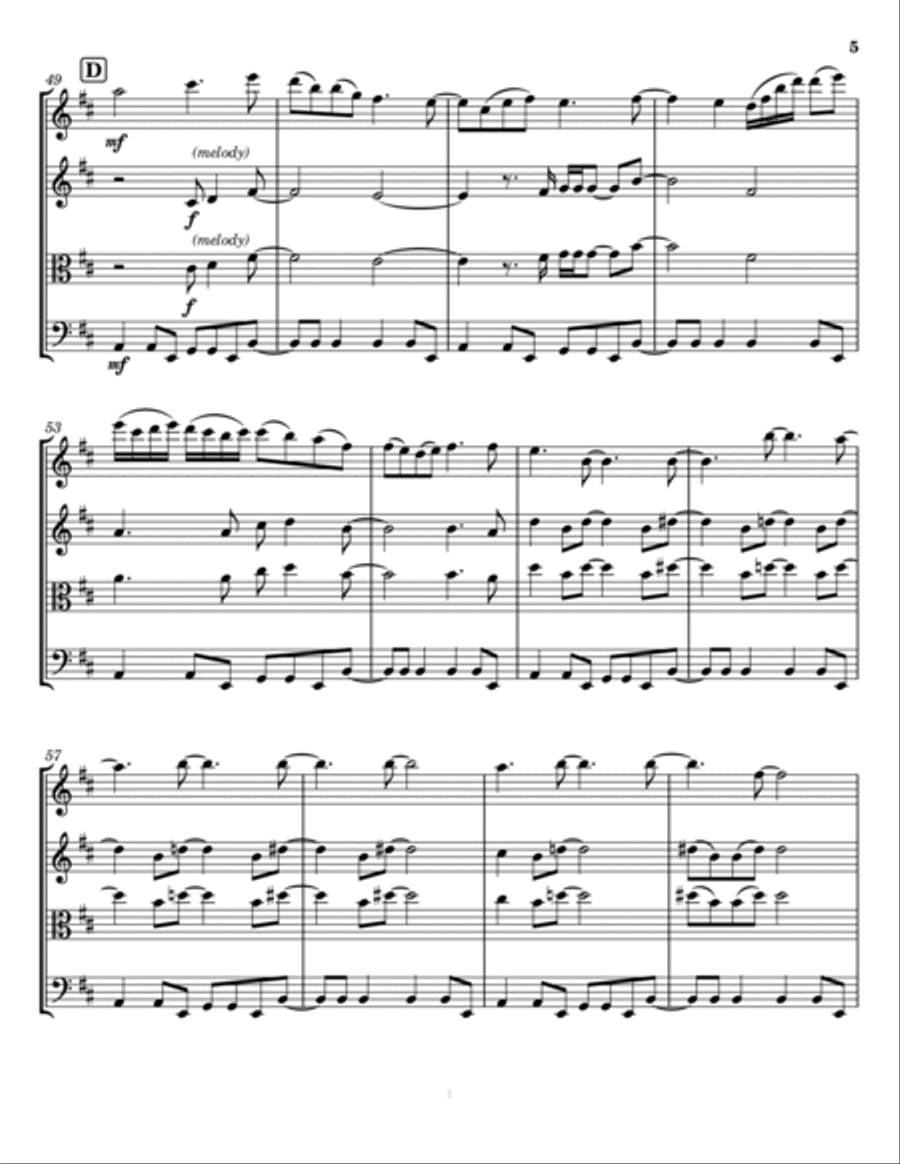 Low Low String Trio scores gallery preview page 5