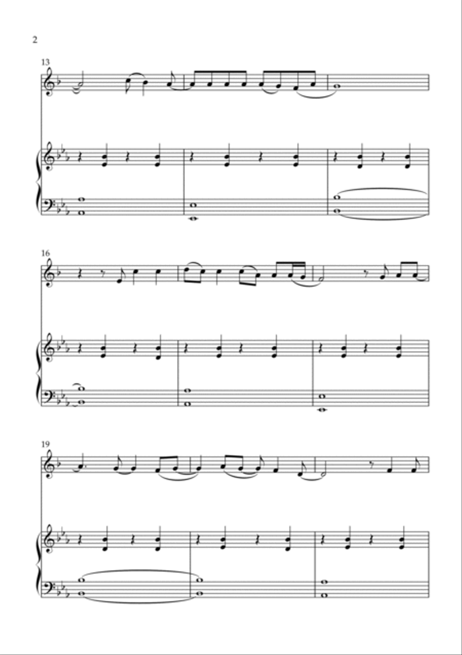 When I Get There B-Flat Clarinet scores gallery preview page 2