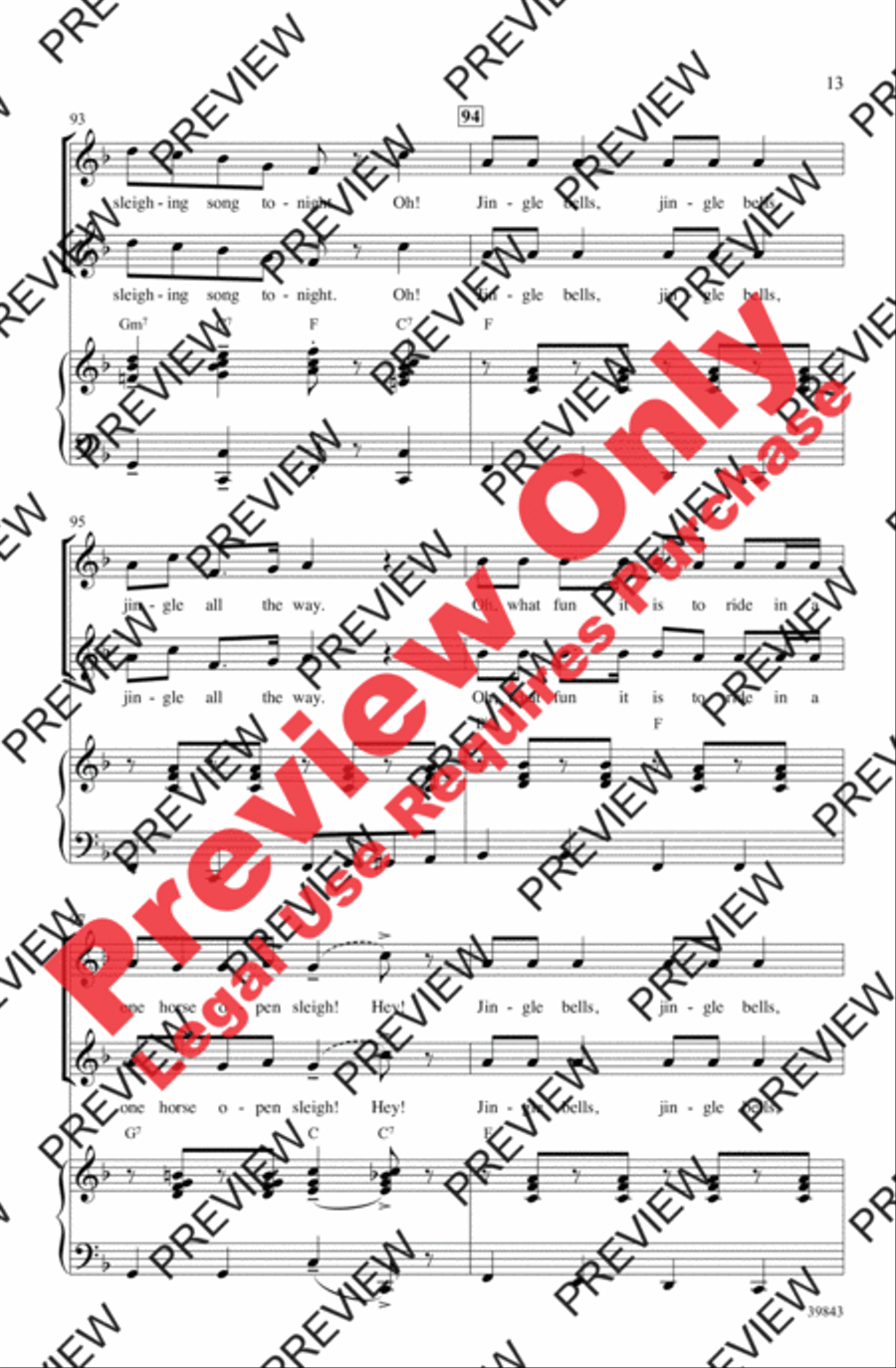 Jolly Jingle Christmas Medley 2-Part scores gallery preview page 32
