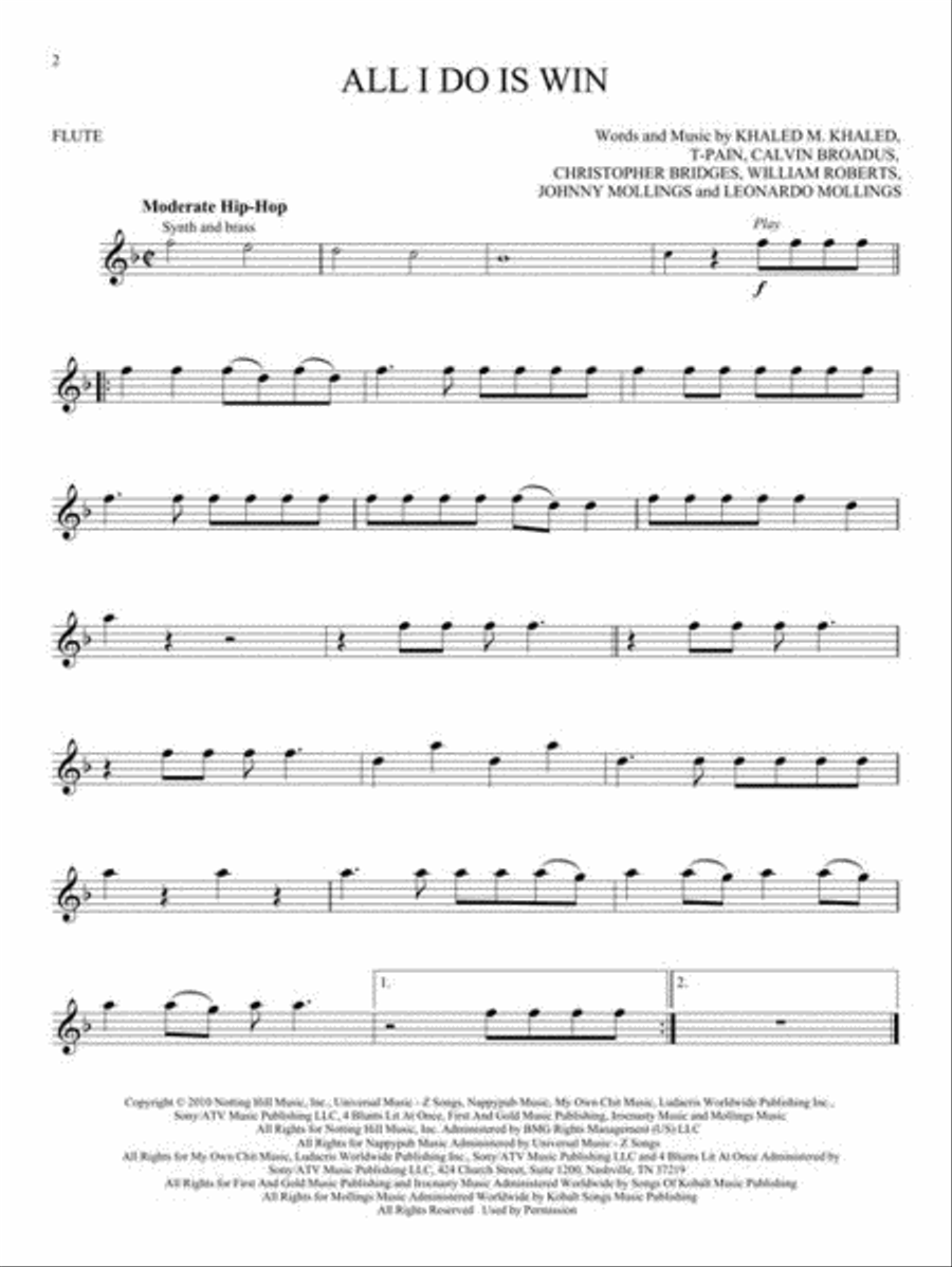 Stadium Rock for Flute Stadium Rock for Flute Flute Solo scores gallery preview page 4