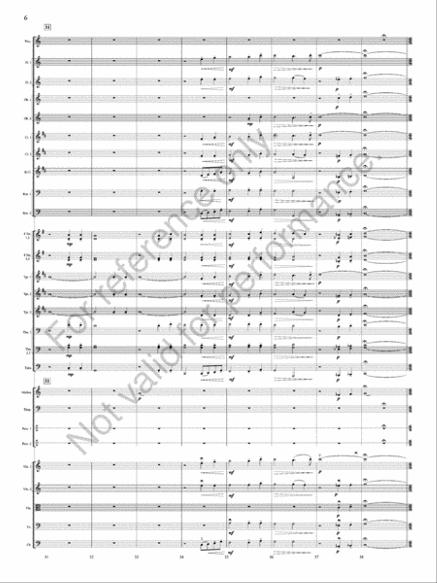 Flight Of Valor Full Orchestra scores gallery preview page 7