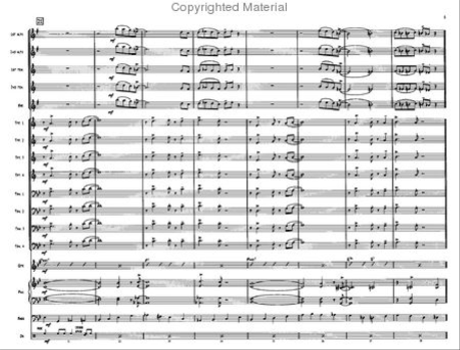 After You've Gone Jazz Ensemble scores gallery preview page 4