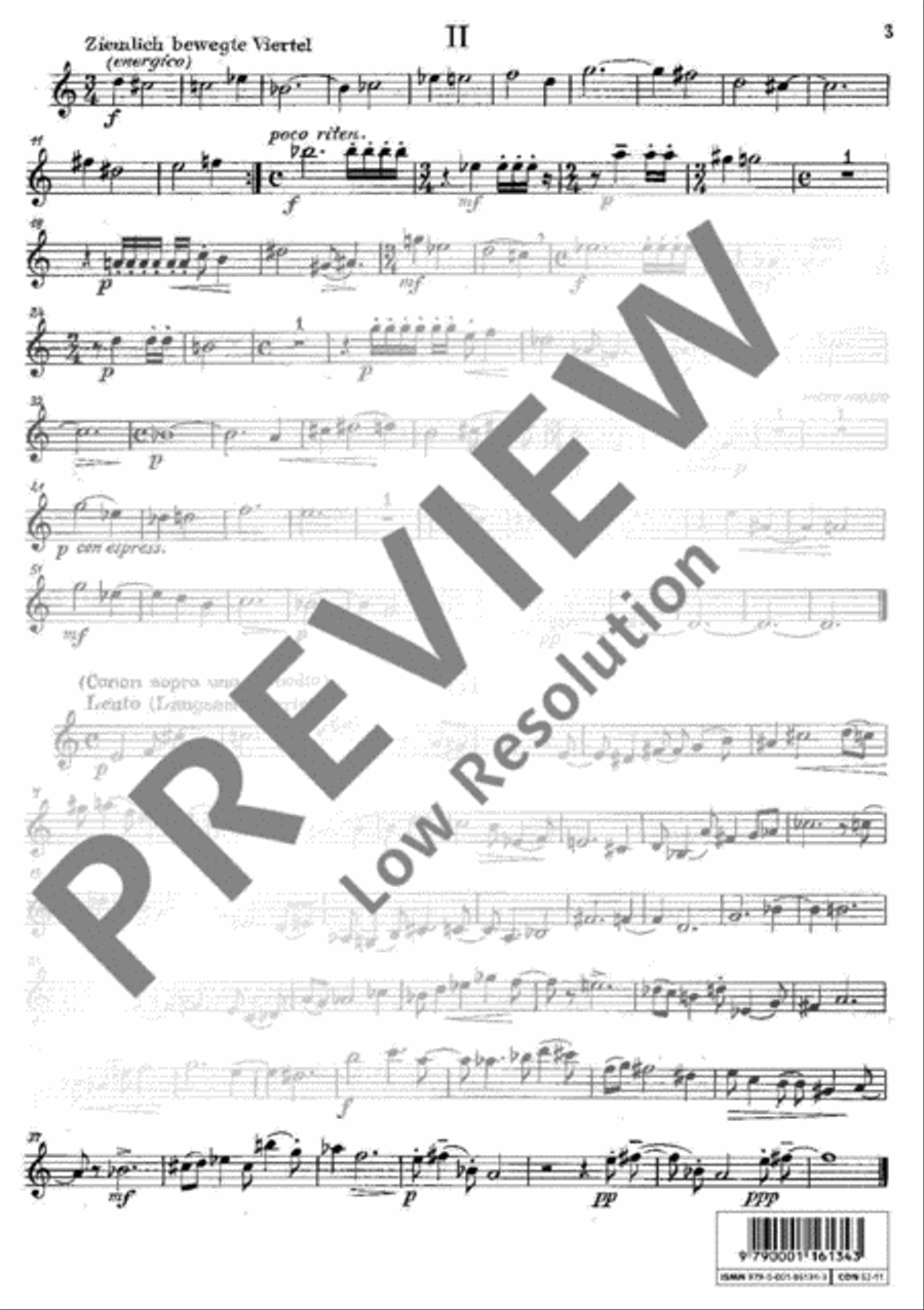 Six Madrigals Violin scores gallery preview page 3