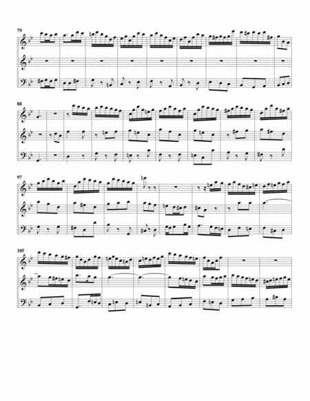 Aria: Bereite dich, Zion from: Weihnachts-Oratorium, BWV 248 (arrangement for 3 recorders)