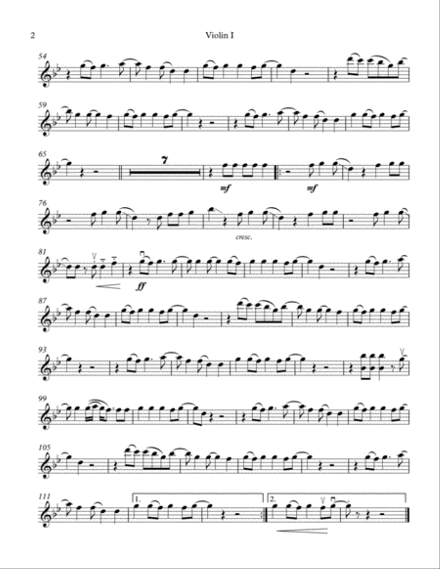 Happy String Quartet scores gallery preview page 2