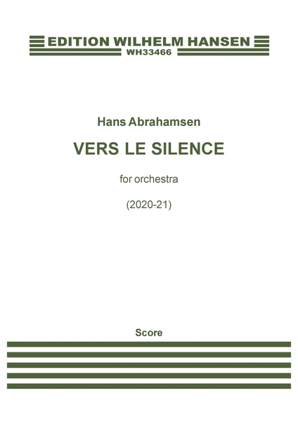 Vers Le Silence (Full Score)