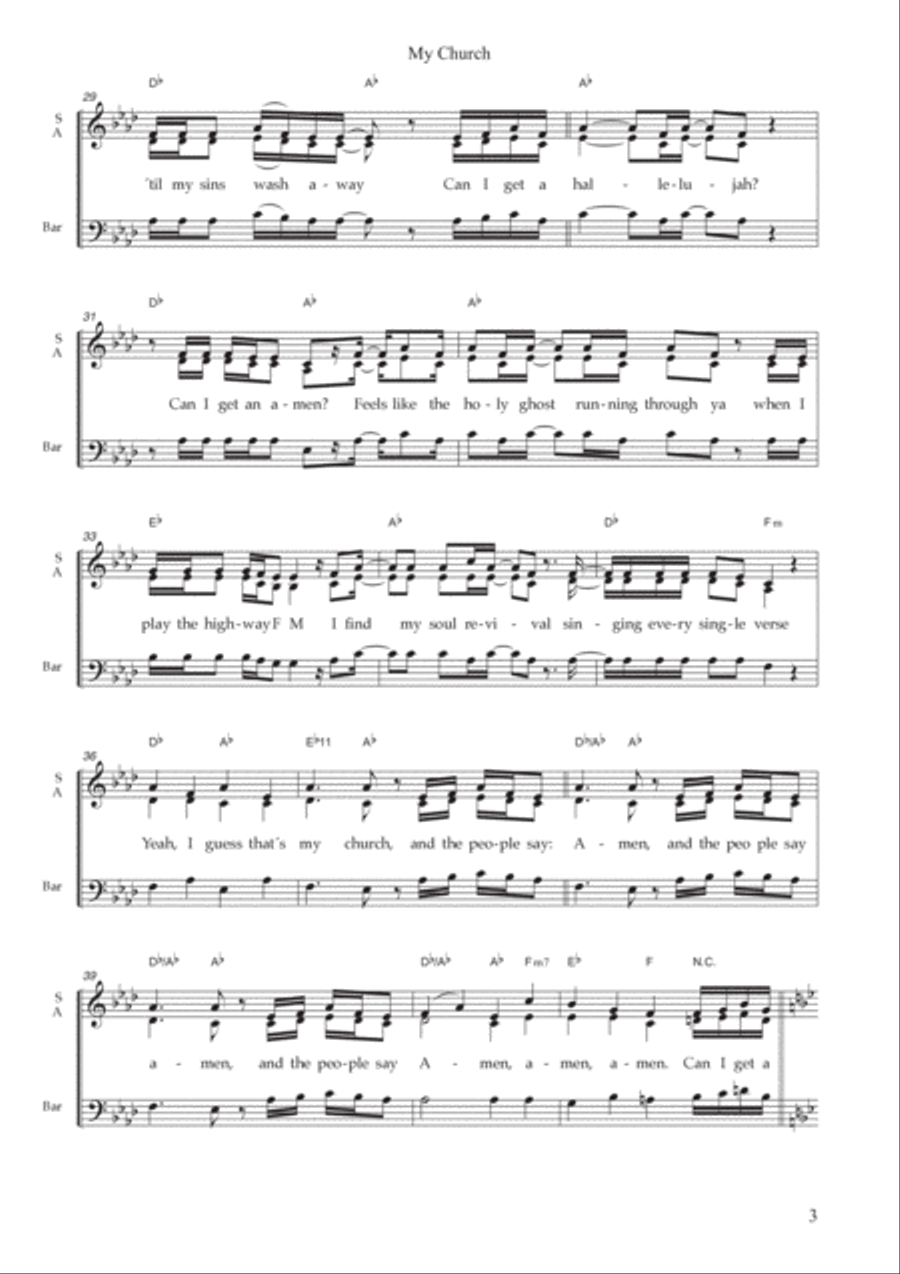 My Church 3-Part scores gallery preview page 3