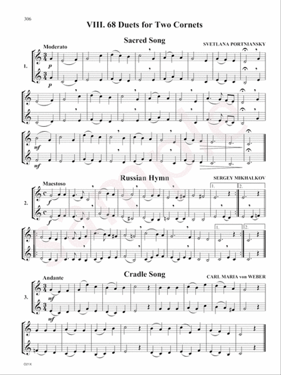 Complete Conservatory Method for Trumpet Trumpet scores gallery preview page 21