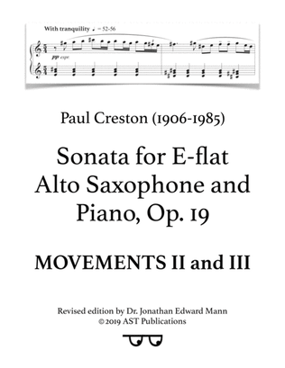 Book cover for Saxophone Sonata