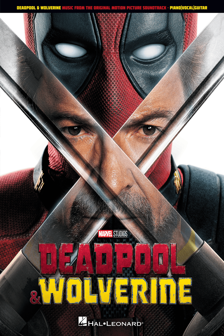 Deadpool & Wolverine Deadpool & Wolverine Piano, Vocal, Guitar scores gallery preview page 1