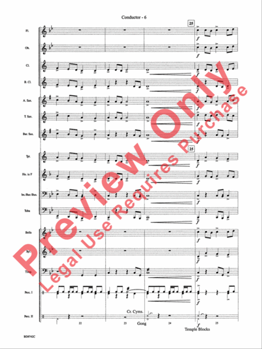 Mystic Legacy Concert Band scores gallery preview page 9