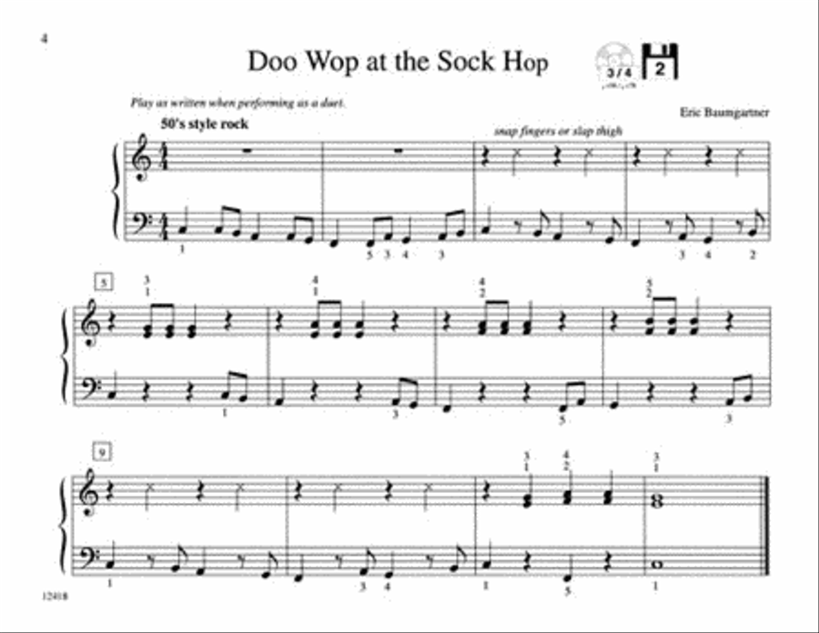 Teaching Little Fingers to Play Jazz and Rock - Book only image number null