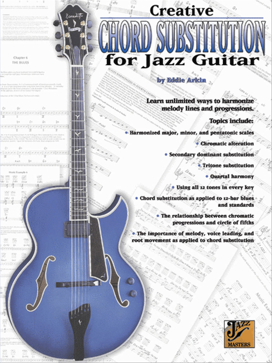Creative Chord Substitution for Jazz Guitar Electric Guitar scores gallery preview page 1