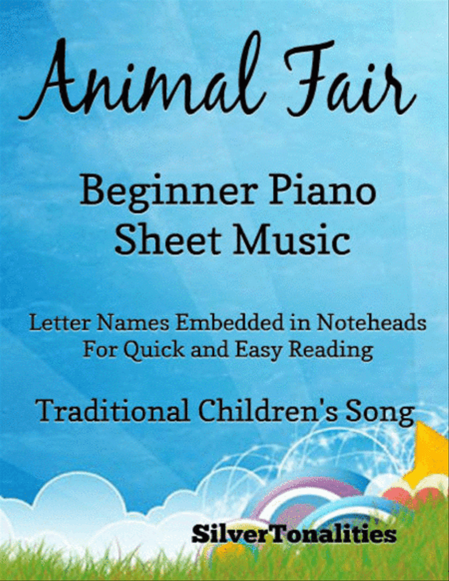 Animal Fair Beginner Piano Sheet Music Piano Method scores gallery preview page 1