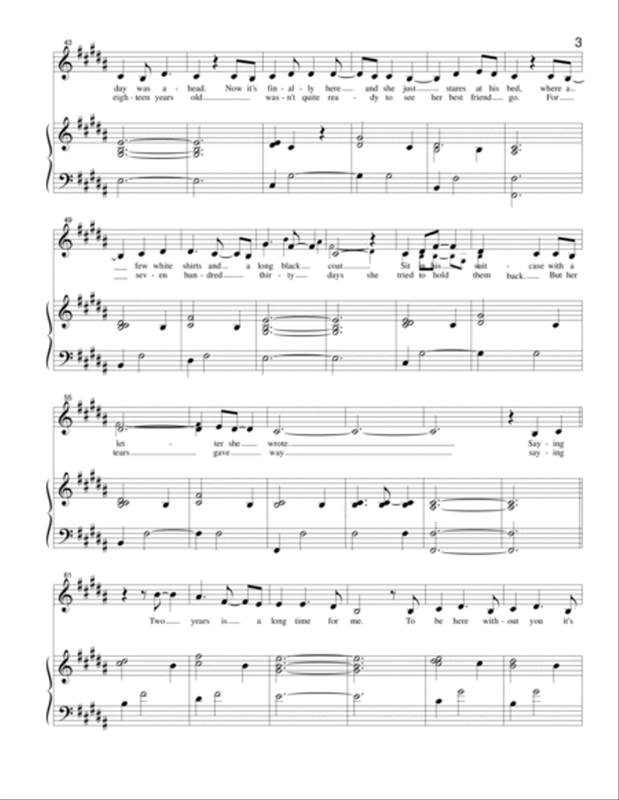Two Years Voice scores gallery preview page 3