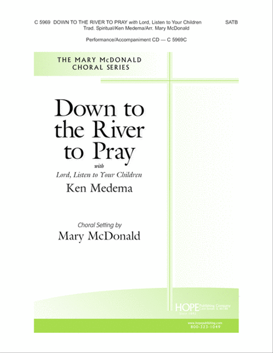 Down to the River to Pray with Lord, Listen to Your Children 4-Part scores gallery preview page 2