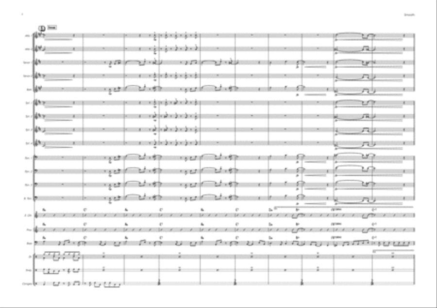 Smooth Smooth Jazz Ensemble scores gallery preview page 2
