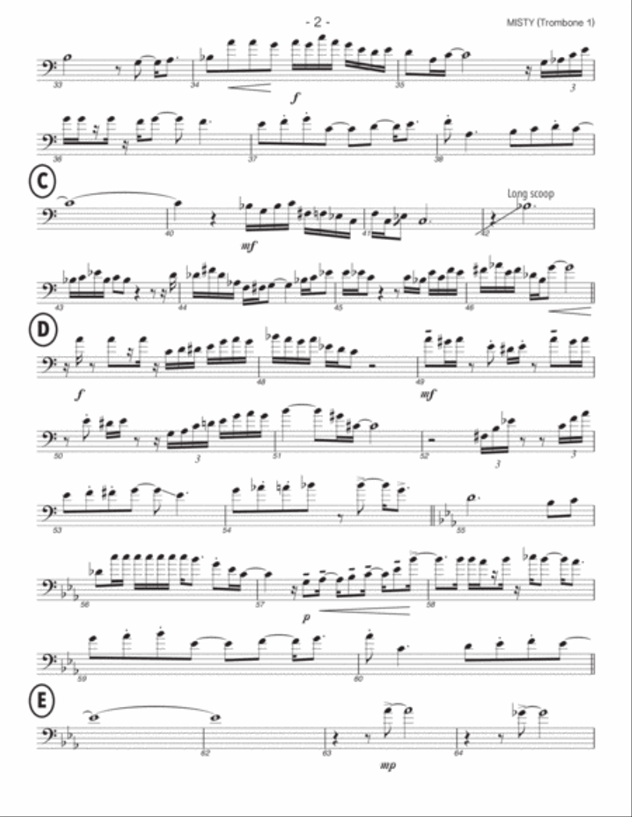 Misty Brass Ensemble scores gallery preview page 5
