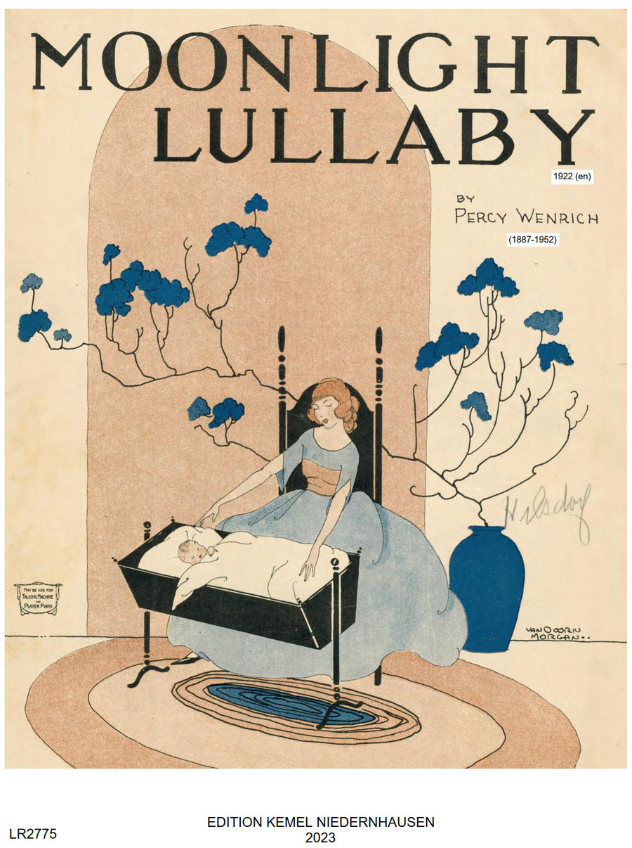 Moonlight lullaby, 1922 (en) Score scores gallery preview page 1